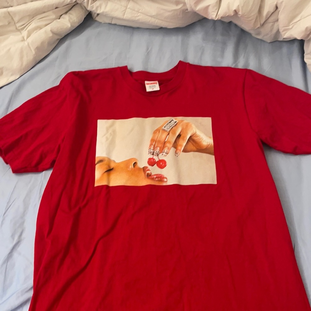 Brand New Supreme Cherries Tee Red